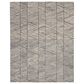 Nourison Colorado 7"9" x 9"9" Grey and White Area Rug, , large