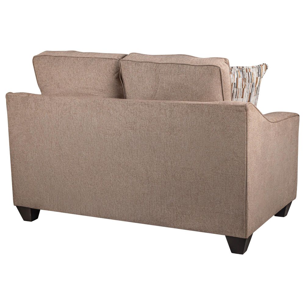 Maple + Main Galaxy Stationary Loveseat in Hazelnut, , large