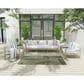 Nourison Garden Oasis GOA02 Ivory and Green 4" x 6" Indoor/Outdoor Area Rug, , large