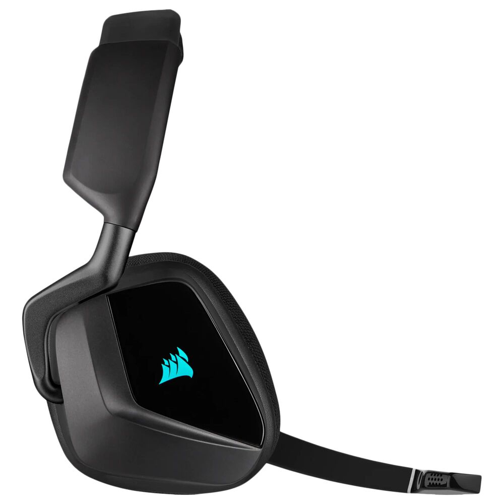 når som helst Sanktion Drikke sig fuld Corsair Void RGB Elite Wireless Premium Gaming Headset with 7.1 Surround  Sound in Carbon | NFM