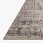 Amber Lewis x Loloi Georgie 3"9" x 5"6" Lagoon and Beige Area Rug, , large