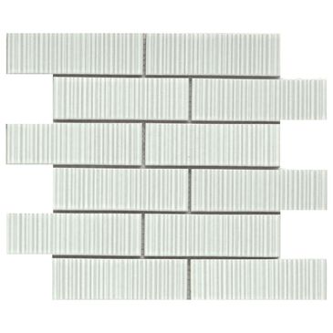 Emser Ornami Kami 2" x 6" on 11" x 12" Ceramic Mosaic Sheet, , large