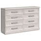 Mayberry Hill Avalanche 4-Piece King Bedroom Set in Antique White, , large