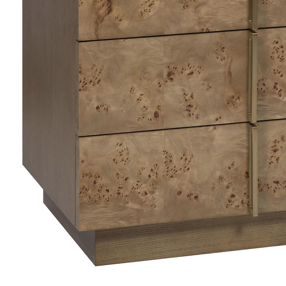 Vanguard Furniture Nova 3 Drawer Nightstand in Saddle, , large