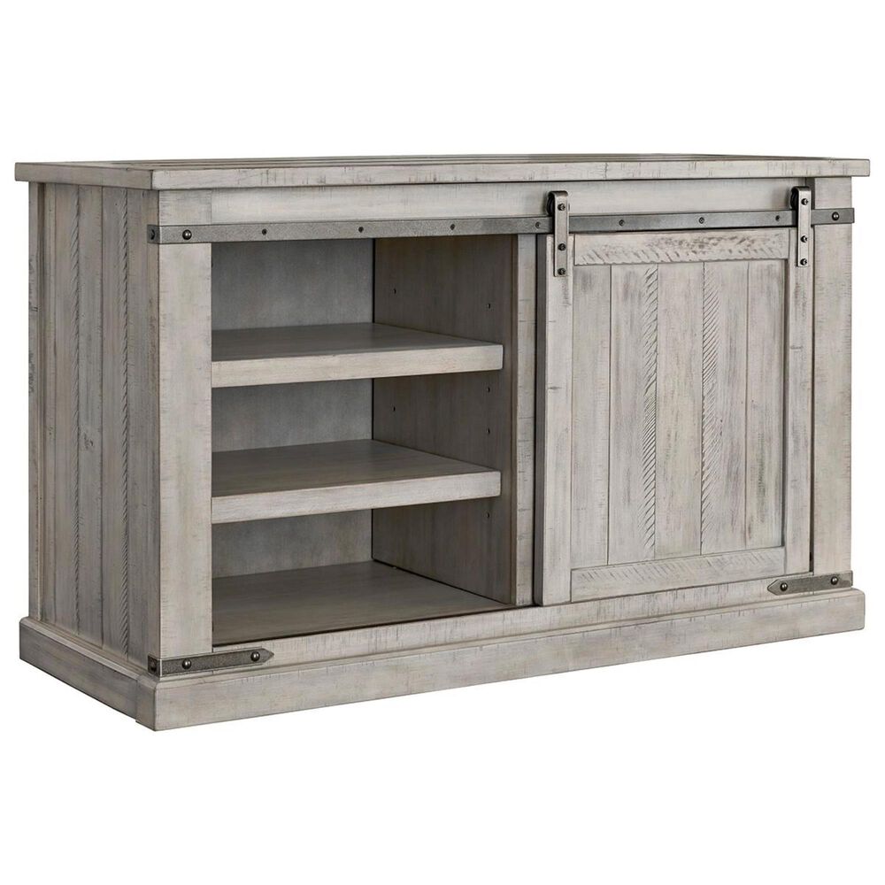 Signature Design by Ashley Carynhurst 50" TV Stand in Whitewash, , large