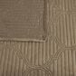 Duke Imports Virah Bella Micromink 3-Piece King Quilt Set in Mocha Tetra, , large