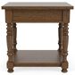 Riverside Furniture Eastlake End Table in Whiskey Oak, , large