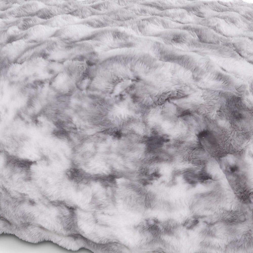 Jaxx Raven Relaxer Chaise Lounge Bean Bag Chair in Phantom Grey, , large