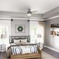 Hunter Lilliana 44" Ceiling Fan with LED Lights in Brushed Nickel, , large