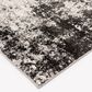 Central Oriental Structures Torrent Winsley 7"10" x 9"10" Soot and Buff Area Rug, , large
