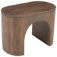 Waltham Luna End Table in Umber Brown, , large