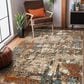 Amer Rugs Allure 8"9" x 11"9" Beige and Rust Area Rug, , large