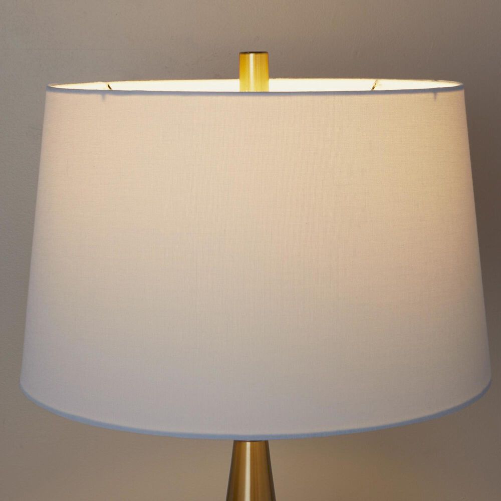 LumiSource Cone Metal Table Lamp in Gold (Set of 2), , large