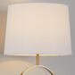 Grandview Gallery Moon Table Lamp in Gold and White, , large