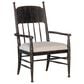 Hooker Furniture Americana Traditional Dining Table and 6 Chairs in Black, , large