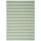 Nourison Positano POS03 Blue, Green and Ivory 7" x 10" Indoor/Outdoor Area Rug, , large