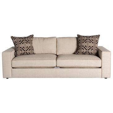 Massoud Max Stationary Sofa in Burlap Ivory, , large