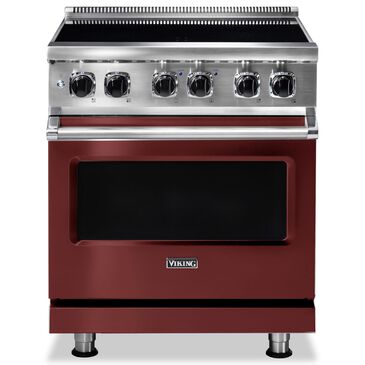 Viking Range 30" Induction Range with 4 Elements in Reduction Red, , large