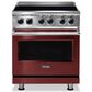 Viking Range 30" Induction Range with 4 Elements in Reduction Red, , large