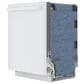 Bosch 100 Series Premium 24"" Built-In Bar Handle Dishwasher with 8 Wash Cycles in White, , large