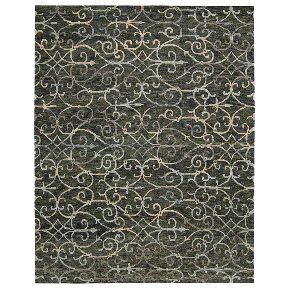 Nourison Tahoe Modern MTA05 8"6" x 11"6" Charcoal Area Rug, , large