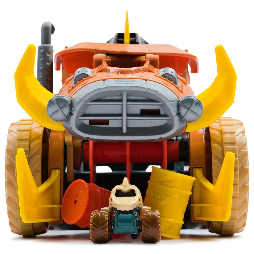 Monster Jam Mini Jam Megalodon Mad Hog Chomper Truck Play Set, , large
