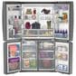GE Profile 28.3 Cu. Ft. Quad-Door Refrigerator with Dual-Dispense AutoFill Pitcher in Fingerprint Resistant Stainless, , large