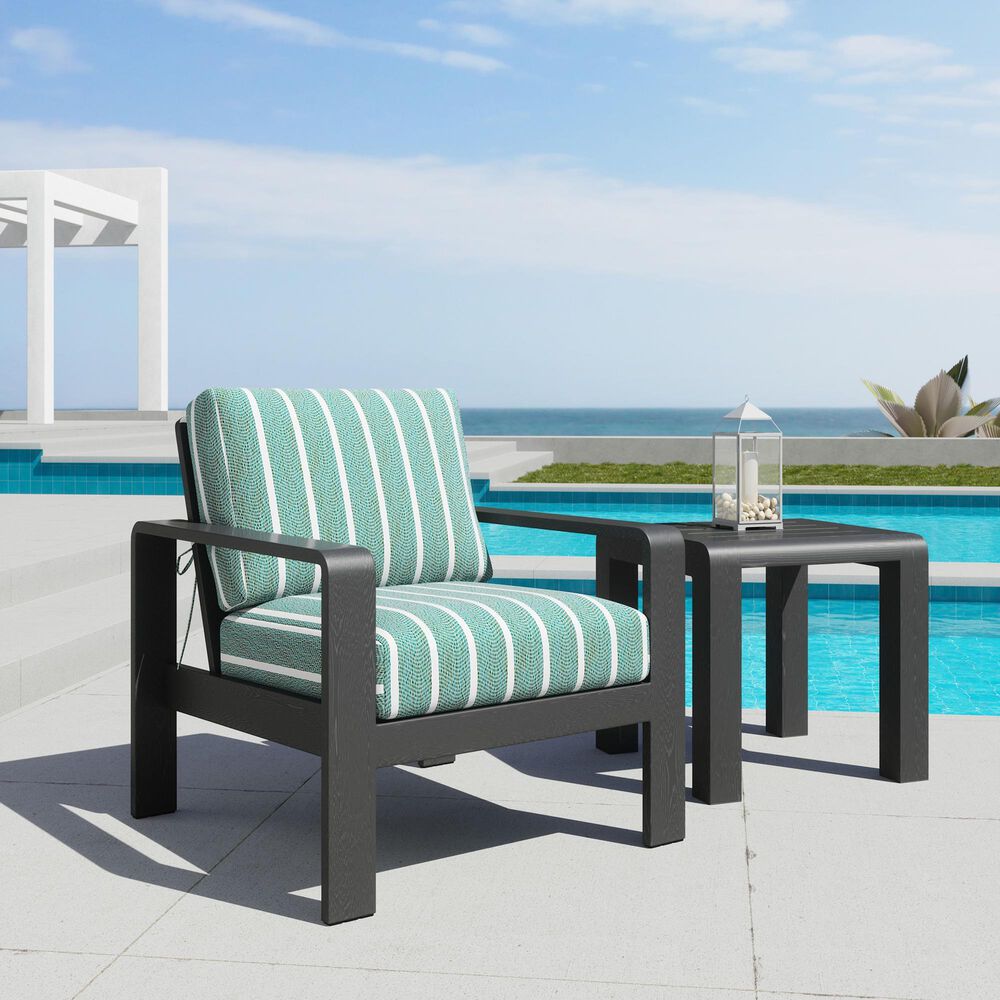Zuo Modern Rolig Patio Armchair in Green, , large