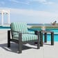 Zuo Modern Rolig Patio Armchair in Green, , large