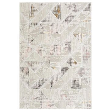 Nourison Glitz 3"11" x 5"11" Ivory and Multicolor Area Rug, , large