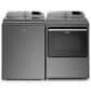 Maytag 4.7 Cu. Ft. Top Load Washer and 7.4 Cu. Ft. Gas Dryer Laundry Pair in Metallic Slate, , large