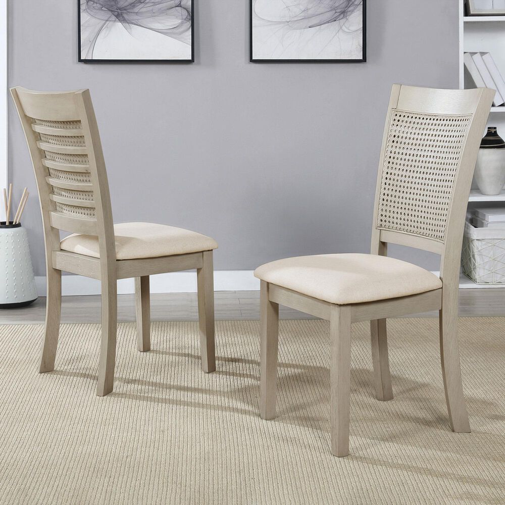 Valor Living Walden Side Chair in Antique White (Set of 2), , large