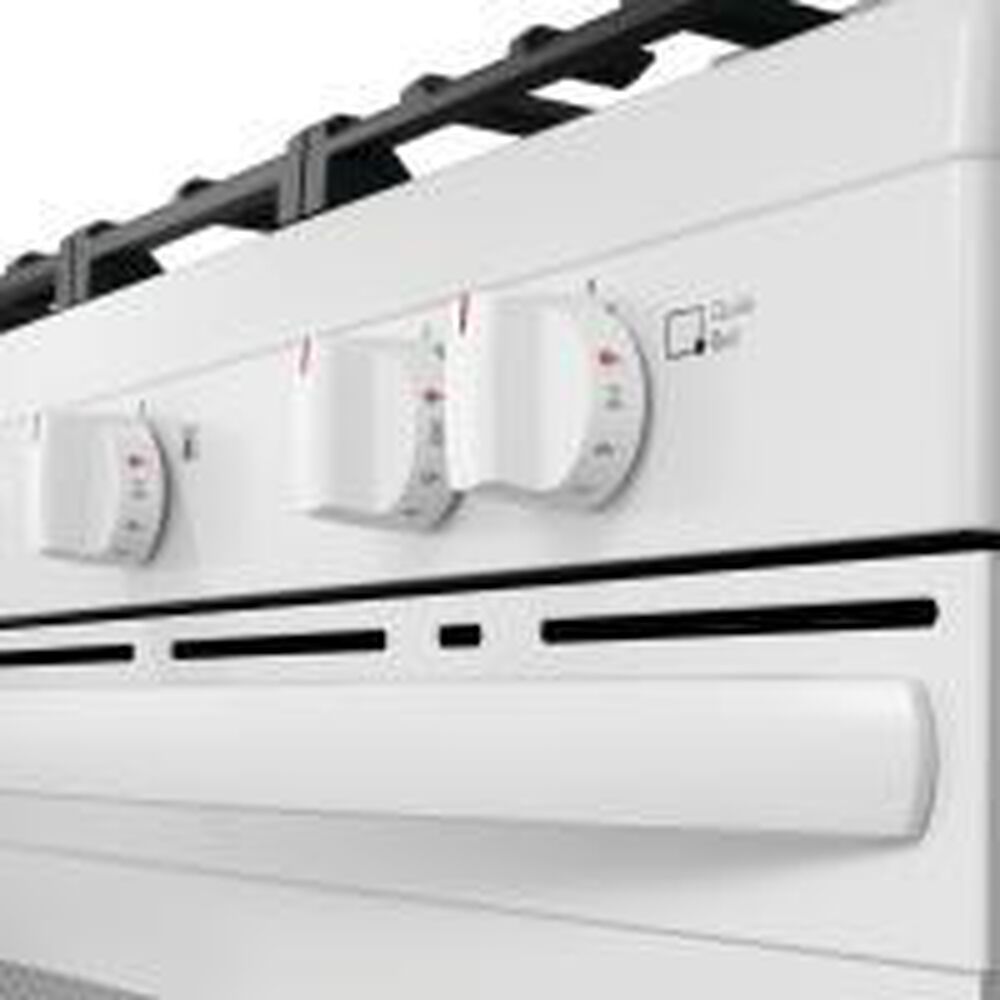 Frigidaire 30" Freestanding Natural Gas Range in White, , large