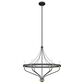 Hunter Merlin 6-Light Chandelier in Rustic Iron and Alturas Gold, , large
