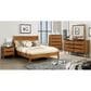 Furniture of America Ruiz Queen Platform Bed in Oak, , large