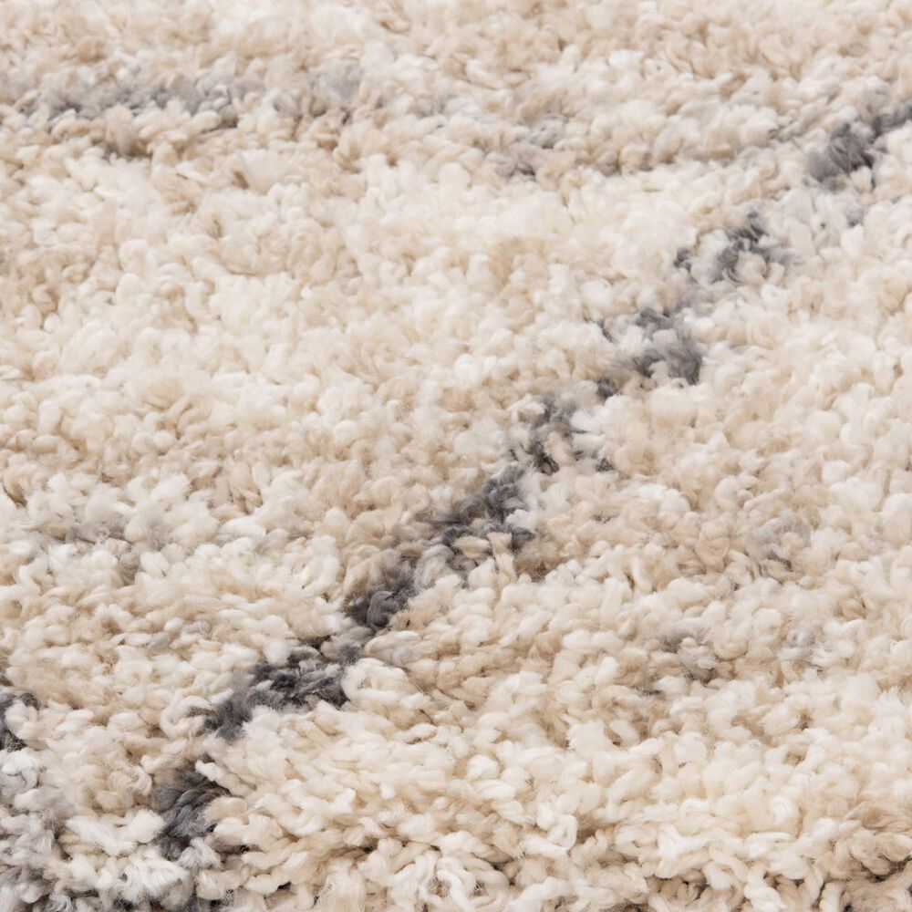 Central Oriental Castle Finley 5&#39; x 7&#39;3&quot; Cream and Beige Area Rug, , large