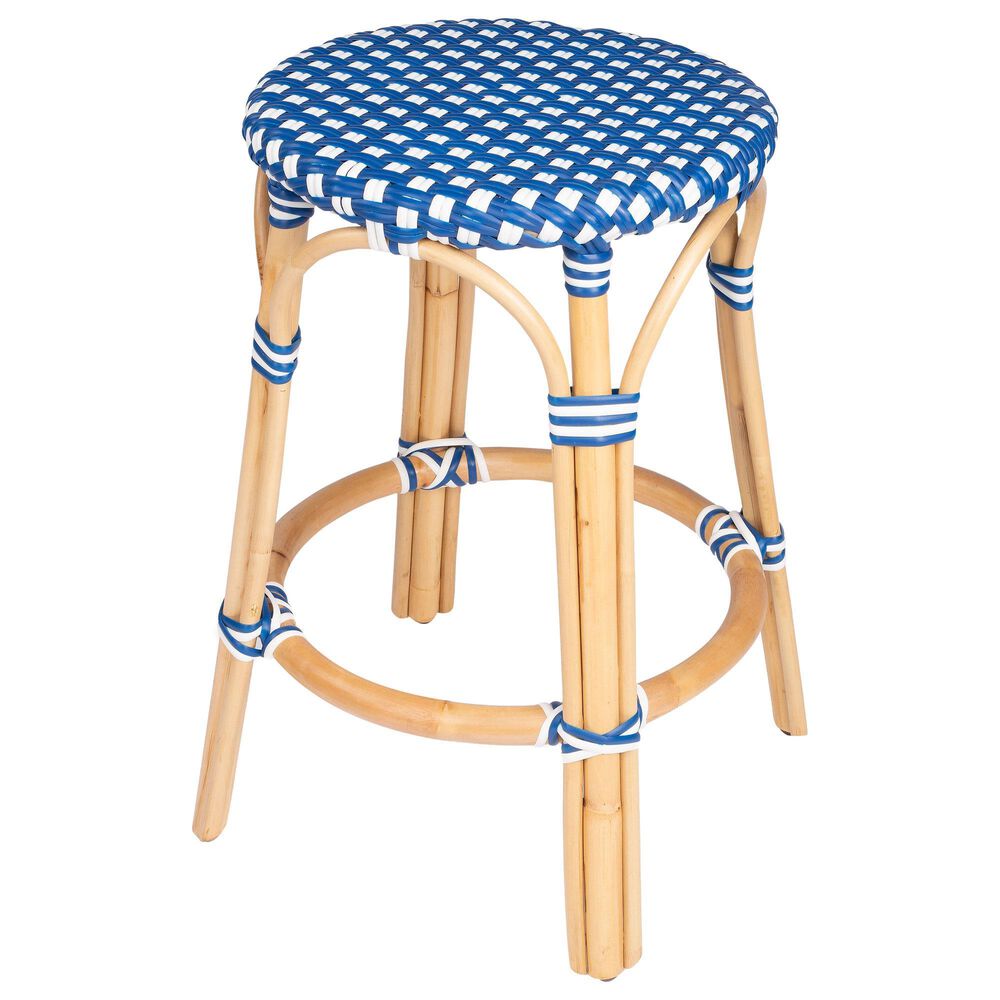 Butler Tobias Counter Stool in Blue, , large