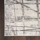 Nourison Desire 7"10" x 9"10" Grey and Silver Area Rug, , large