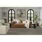Nourison Courtyard Black and White 10" x 14" Indoor/Outdoor Area Rug, , large