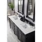 James Martin Vanities Brittany 72" Double Bathroom Vanity in Black Onyx with 3 cm Eternal Jasmine Pearl Quartz Top and Rectangle Sinks, , large