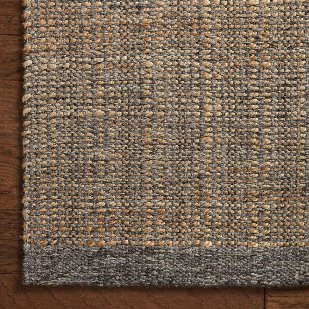 Loloi Cornwall 7&#39;9&quot; x 9&#39;9&quot; Charcoal and Natural Area Rug, , large