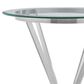 Blue River Naomi and Lorin 3-Piece Counter Height Dining Set in Stainless Steel, , large