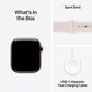 Apple Watch Series 11 (GPS+Cellular) 42mm Titanium Case with Light Blush Sport Band - S/M in Gold and 2-Year AppleCare+, , large