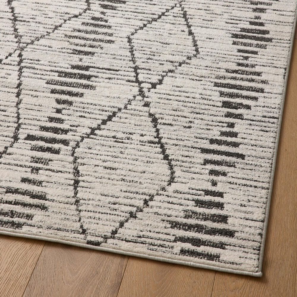 Loloi II Kamala 11&#39;2&quot; x 15&#39;7&quot; Charcoal and Dove Area Rug, , large