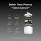 Belkin BoostCharge Pro 45W Dual USB-C GaN Wall Charger in White, , large