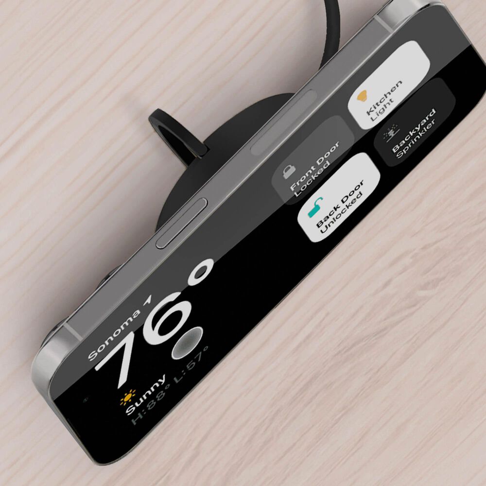 Mophie Wireless Charging Pad with Kickstand in Black, , large