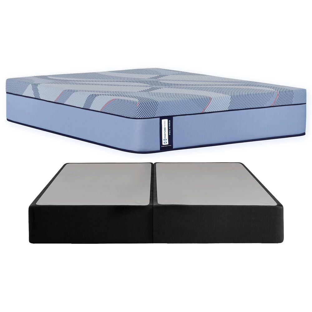 Sealy Wilkins Firm Hybrid California King Mattress with Low Profile Box Springs, , large