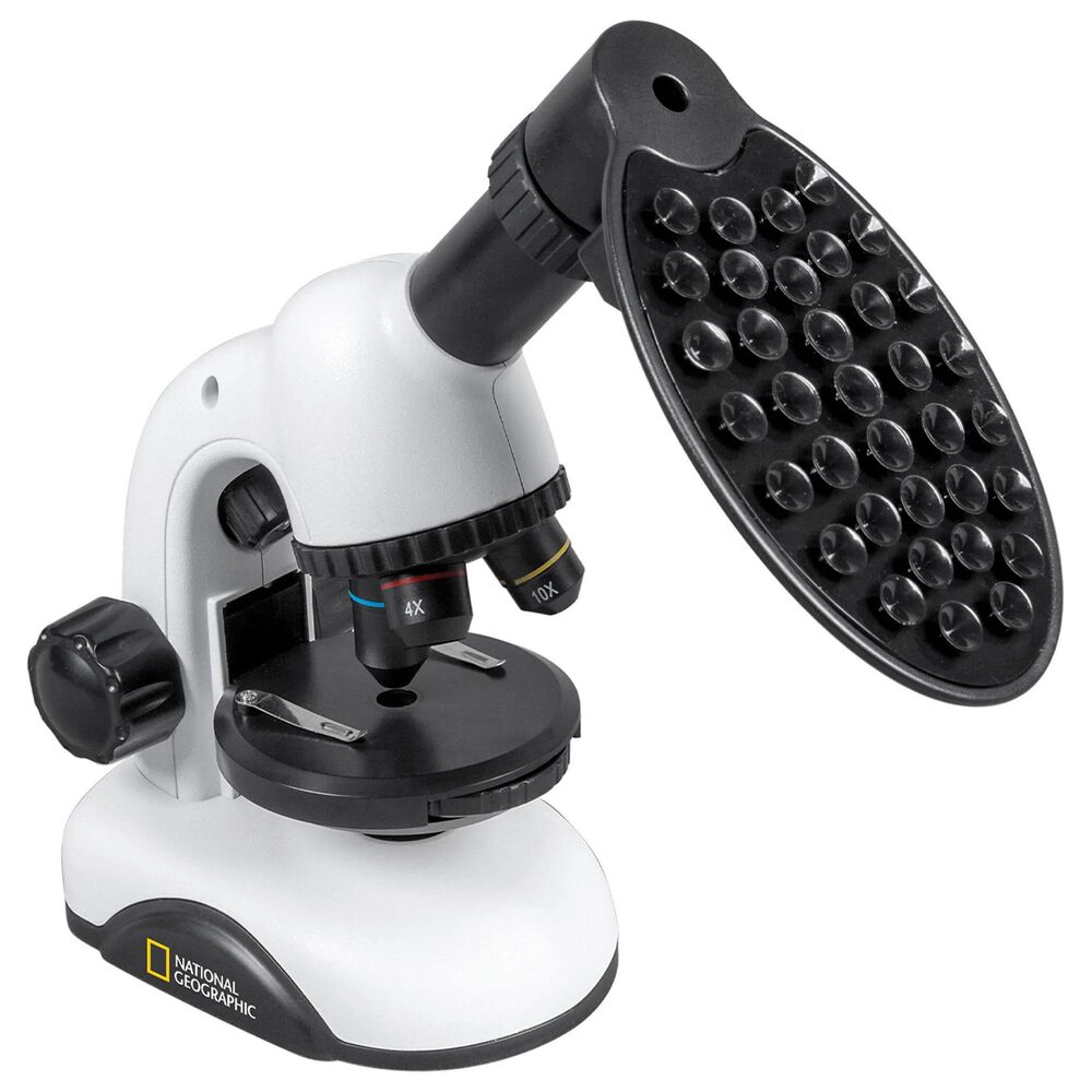 Explore Scientific 40x-640x Zoom Microscope with Smartphone Adapter in White, , large
