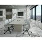 Dal-Tile Marble Attache Lavish Pearl Arabesque 24" x 48" Porcelain Tile, , large