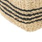 Mercana Emma Rectangular Basket in Light Brown and Black (Set of 2), , large